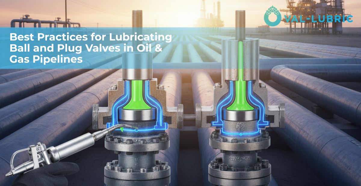 Best Practices for Lubricating Ball and Plug Valves in Oil & Gas Pipelines