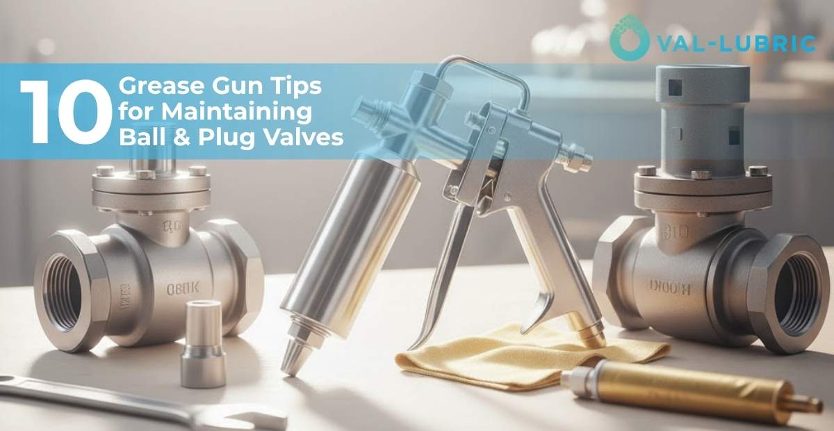 10 Grease Gun Tips for Maintaining Ball & Plug Valves