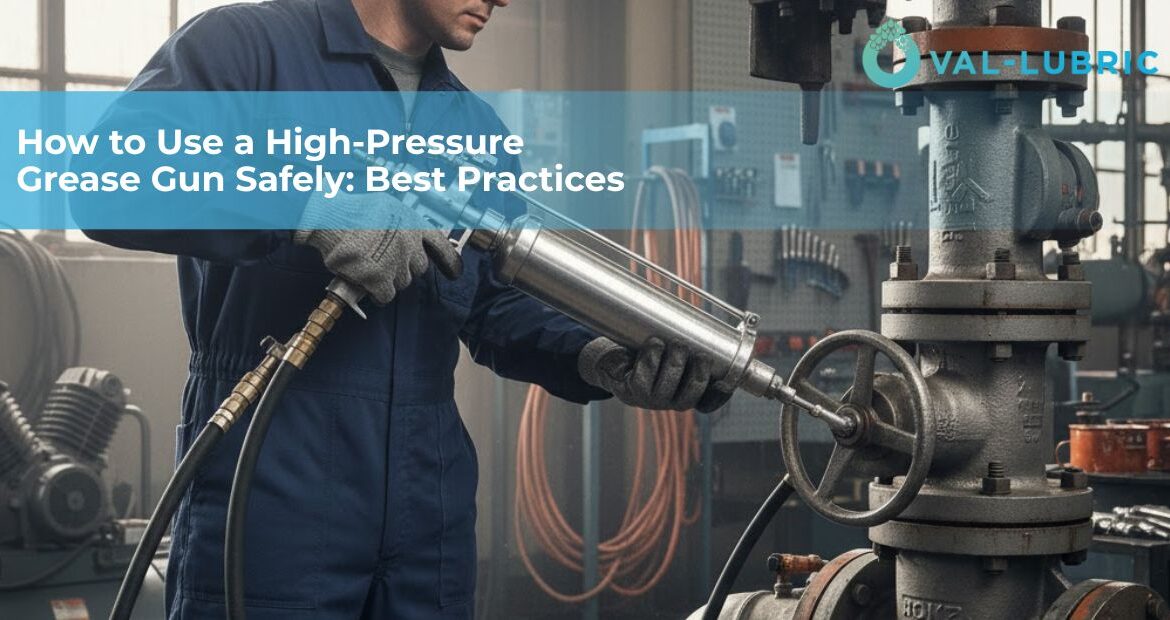 How to Use a High-Pressure Grease Gun Safely: Best Practices
