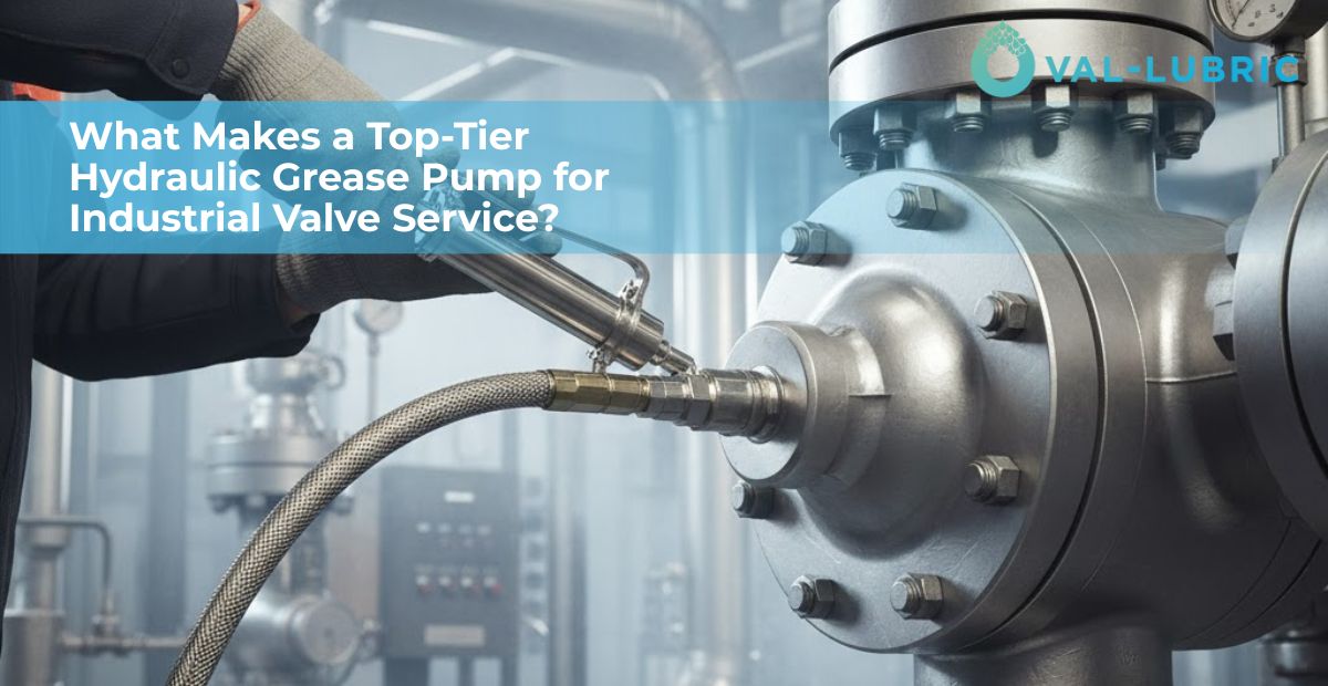What Makes a Top-Tier Hydraulic Grease Pump for Industrial Valve Service?
