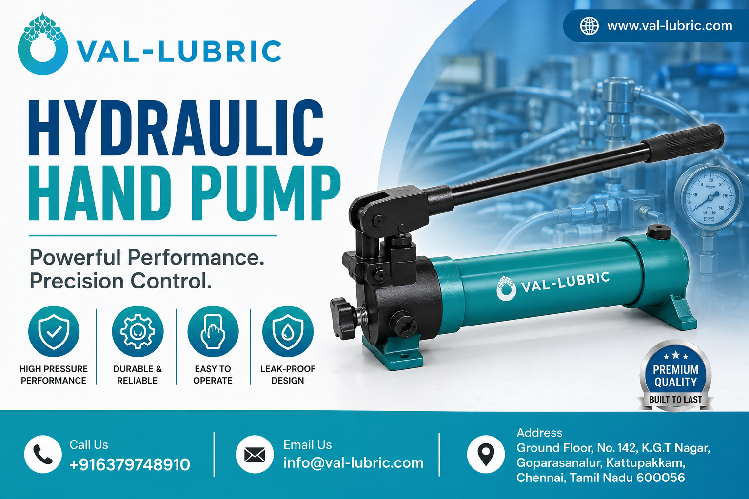 Hydraulic Hand Pump